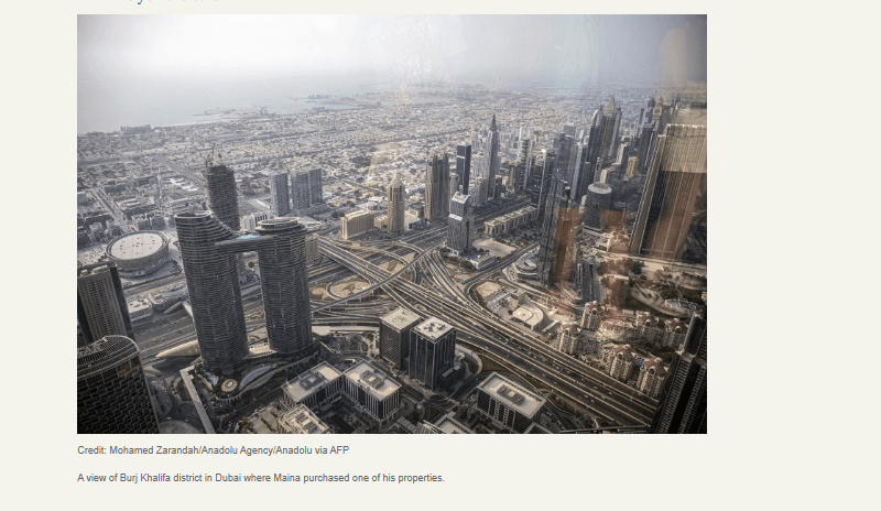 ย่านเบิร์จคาลิฟาในดูไบ ที่นายมาอินาไปซื้ออสังหาริมทรัพย์