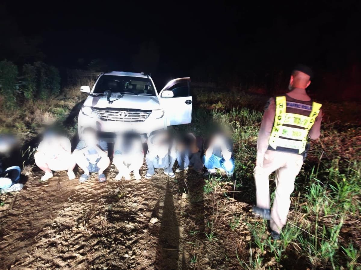 จับลักลอบขนจีนเทาข้ามเขมรซุกไทย