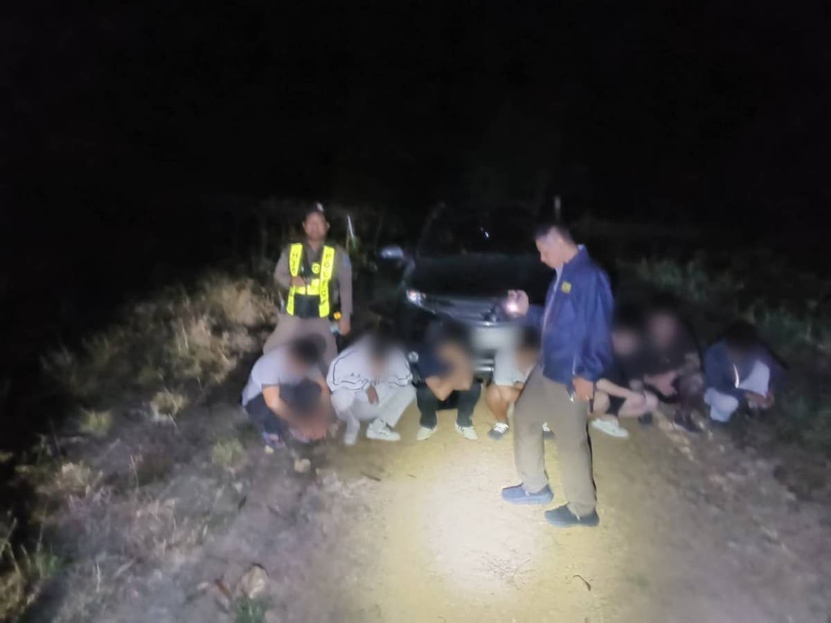 จับลักลอบขนจีนเทาข้ามเขมรซุกไทย