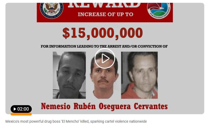 ประกาศค่าหัวตามหาเบาะแลสเอล เมนโช