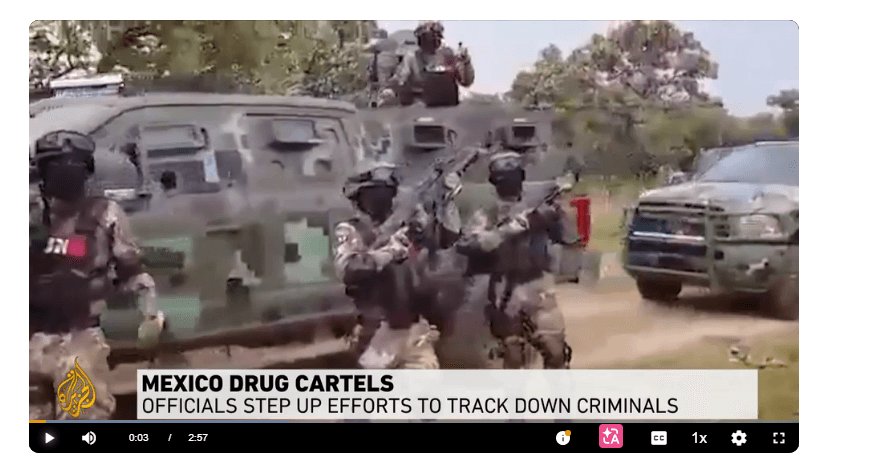 กองกำลังของแก๊งค้ายาฮาลิสโกของเอล แมนโช