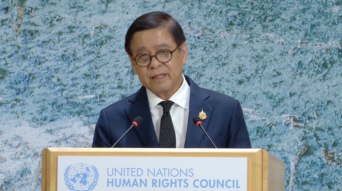 นายสีหศักดิ์ พวงเกตุแก้ว รัฐมนตรีว่าการกระทรวงการต่างประเทศ