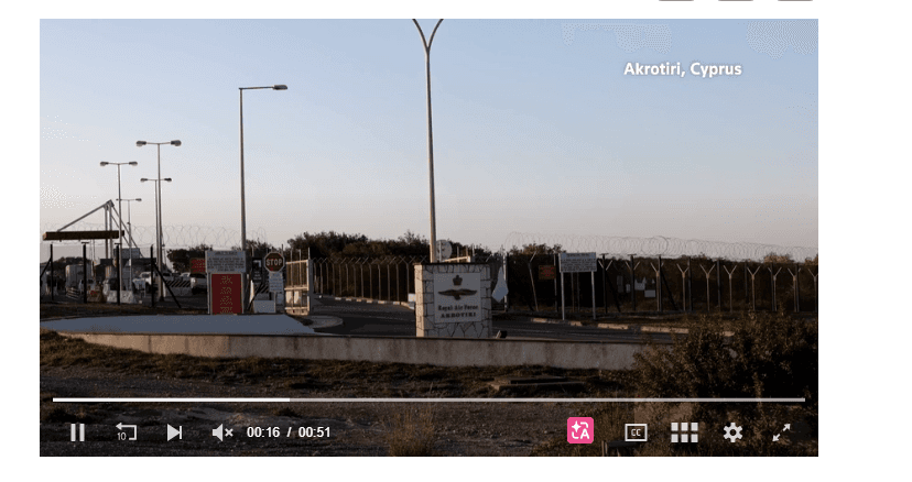 ฐานทัพอากาศอังกฤษในไซปรัสถูกโจมตี