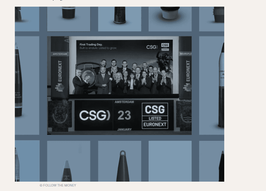 ประชาสัมพันธ์บริษัท CSG