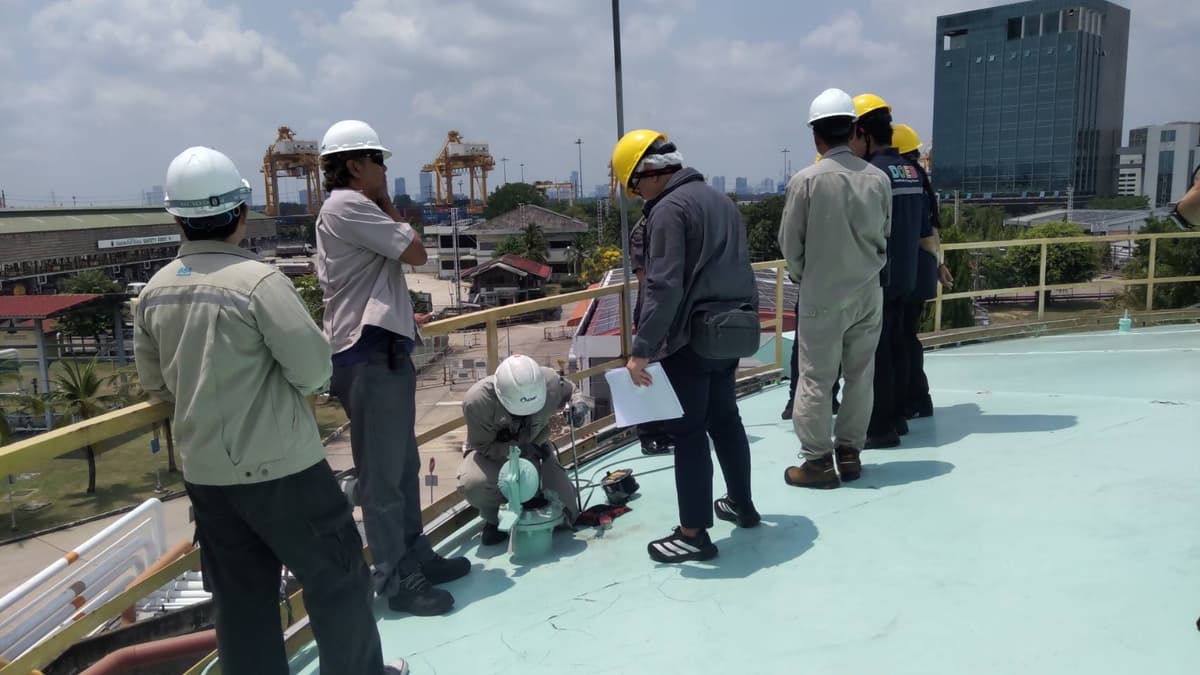 ภาพการลงพื้นที่