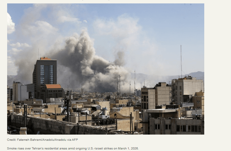 เหตุการณ์โจมตีกรุงเตหะรานเมื่อต้นเดือนมีนาคม