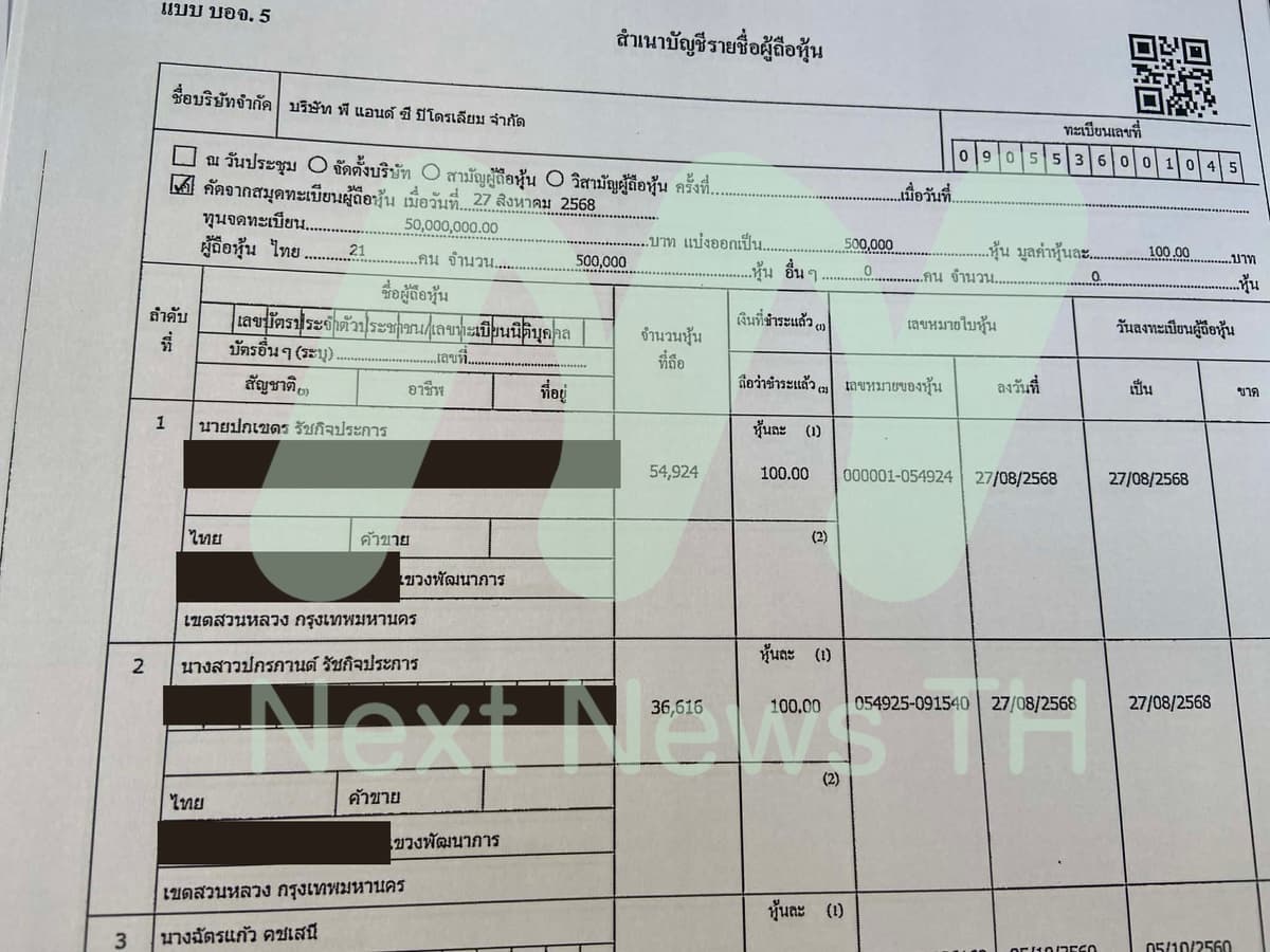 บ.พี แอนด์ ซี ปิโตรเลียม