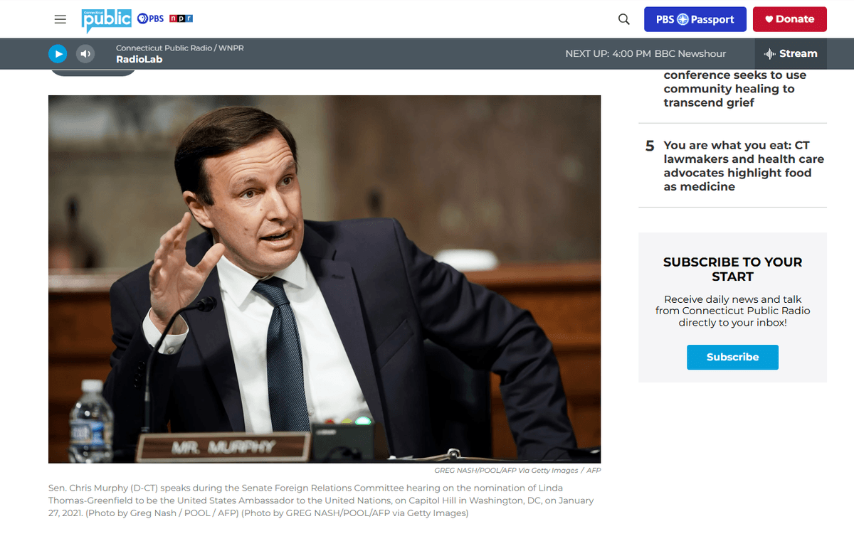 คริส เมอร์ฟี่ สว.สหรัฐฯ