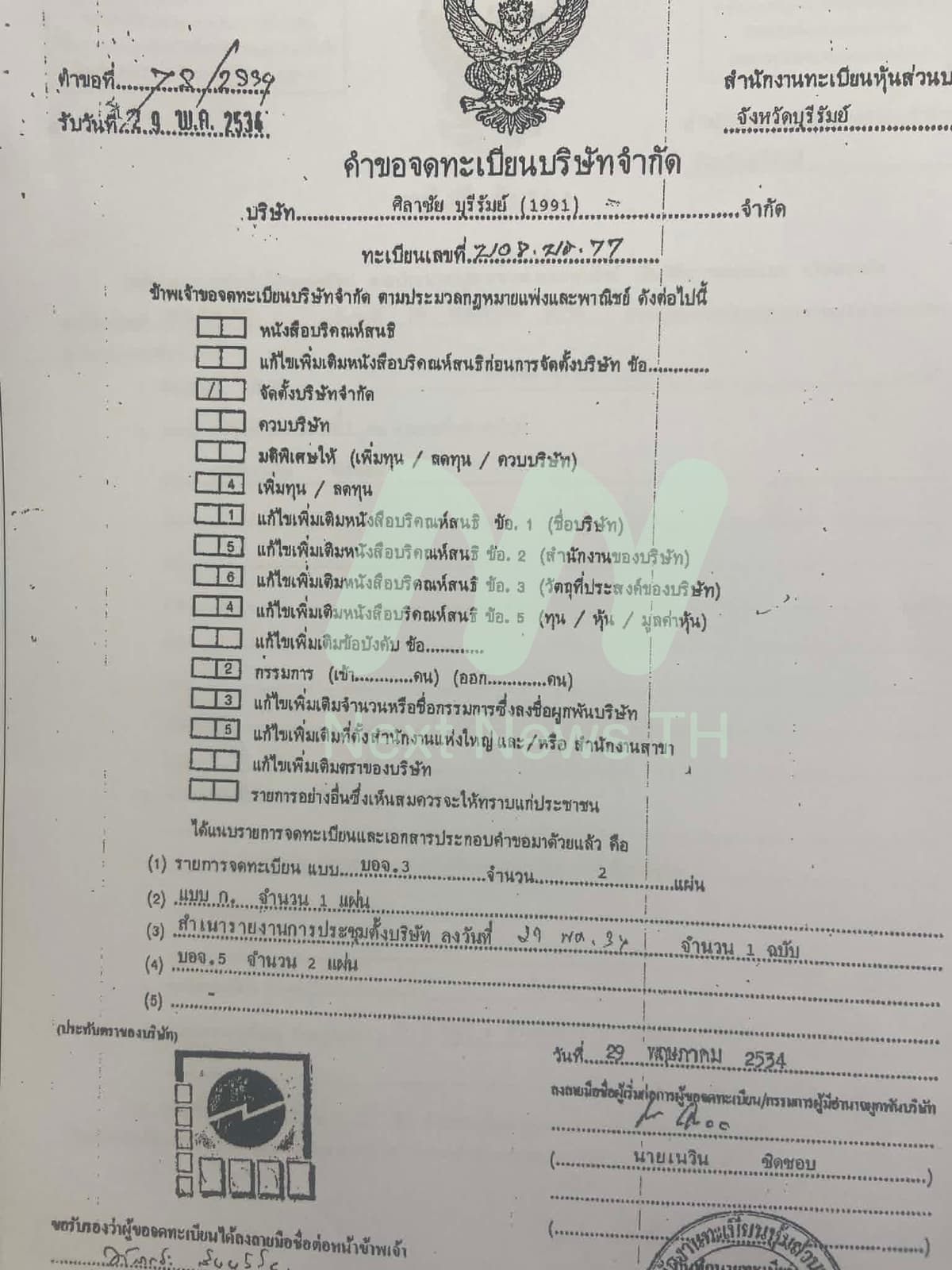 เอกสารกรมพัฒนาธุรกิจการค้า