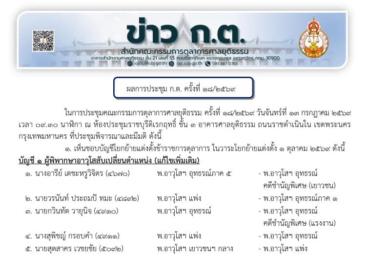 เอกสารข่าว ก.ต.