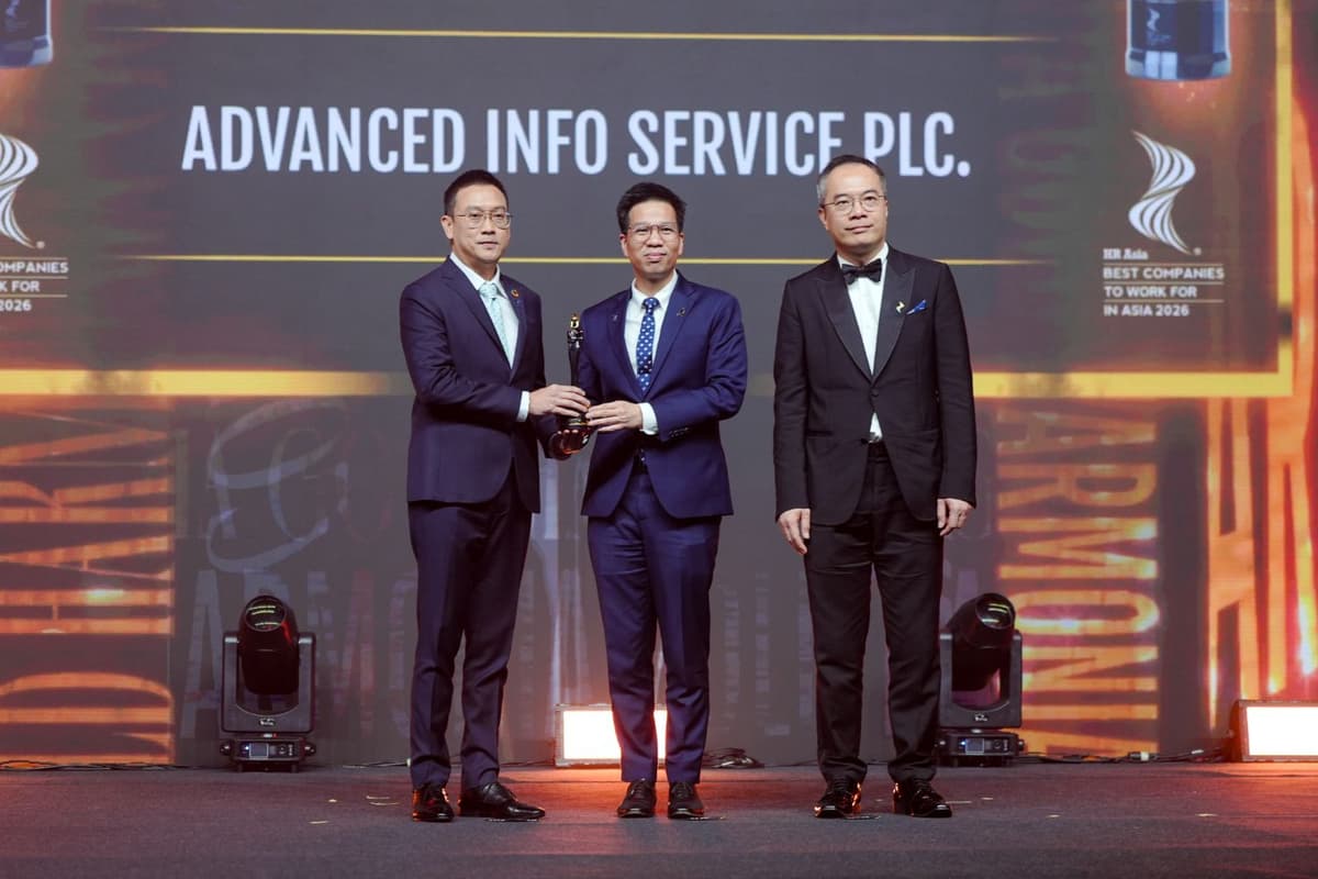 03.AIS ครององค์กรน่าทำงานที่สุดในเอเชีย 8 ปีซ้อน คว้า 3 รางวัล HR Asia 2026