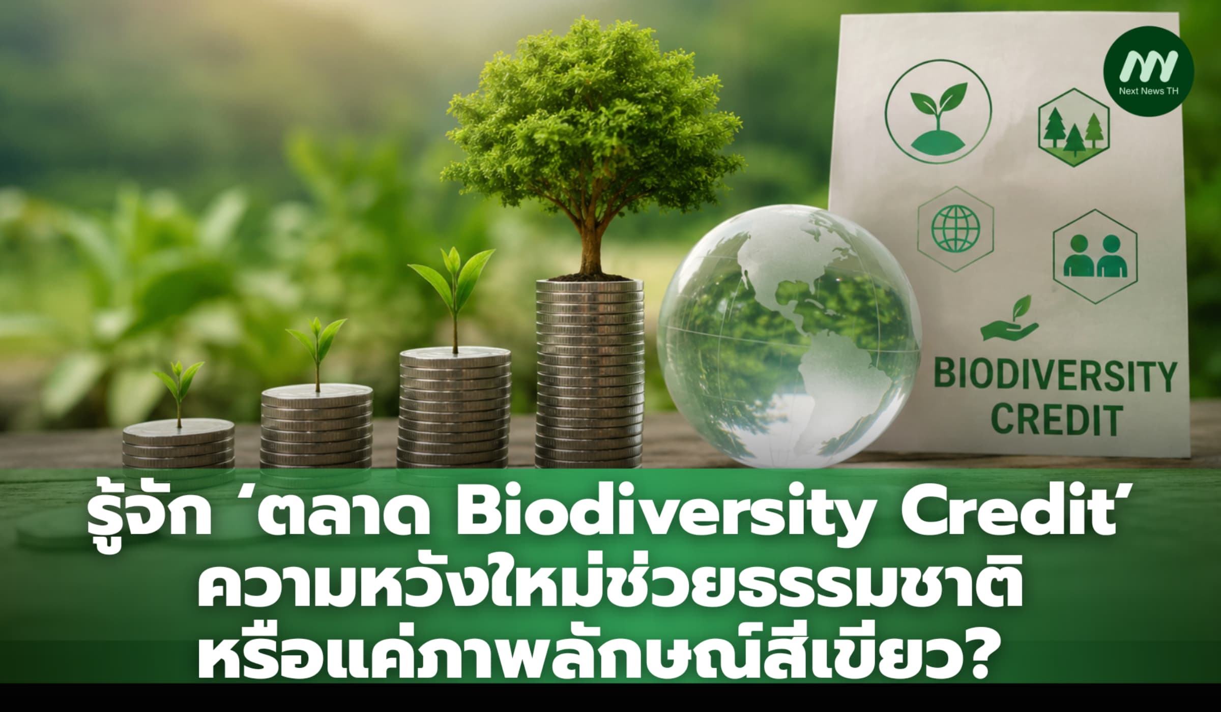 ตลาดเครดิตความหลากหลายชีวภาพบูม รับกระแสลงทุนธรรมชาติ แต่ยังไร้มาตรฐาน