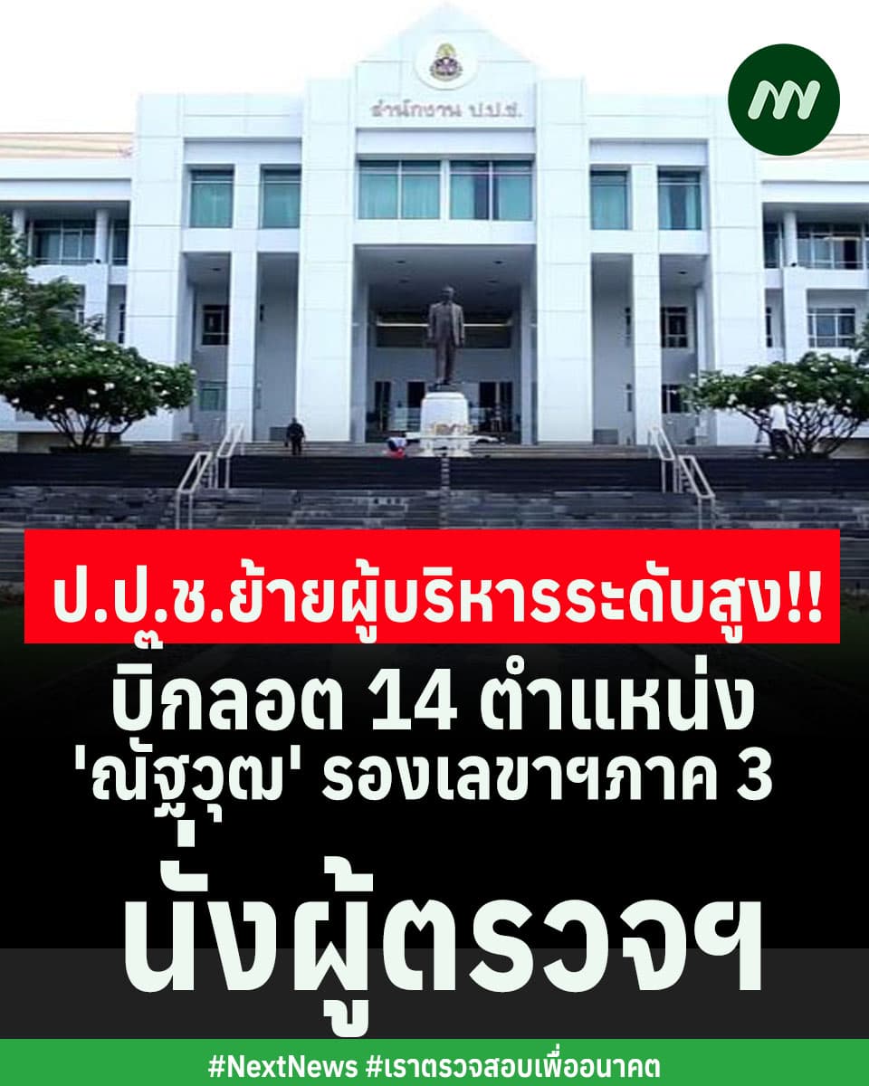 ภาพประกอบข่าวโยกย้ายป.ป.ช.