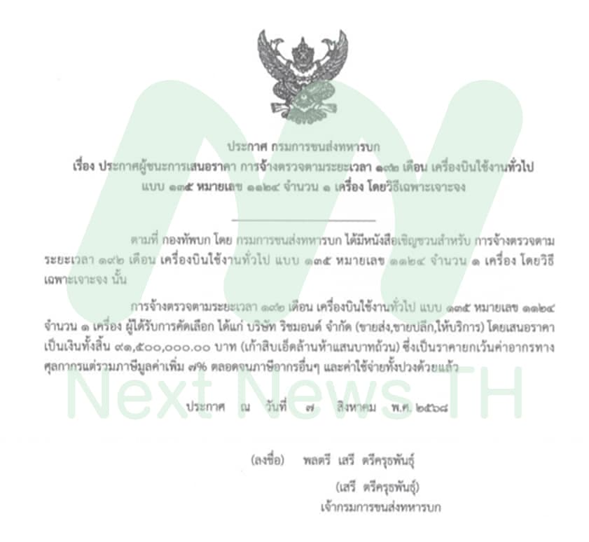 ผลประกวดราคา