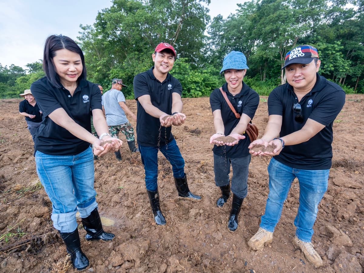 กรุงไทย ร่วม อนุรักษ์ช้างป่า-จัดการน้ำ