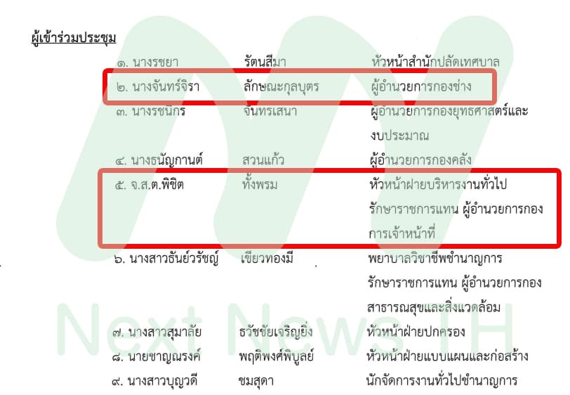 รายงานการประชุม